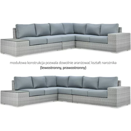 Narożnik AVOCADO STONE STONE GREY - Zdjęcie 5