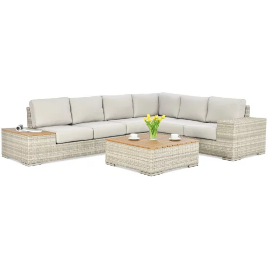 Narożnik AVOCADO WOOD BEIGE - Zdjęcie 2