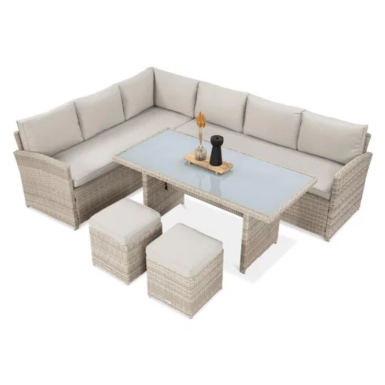Narożnik+Pufy SALO