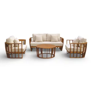 Zestaw NUVIA CAFFE ACACIA WOOD