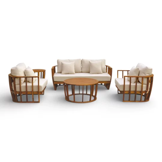 Zestaw NUVIA CAFFE ACACIA WOOD