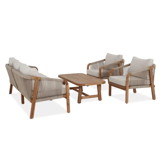 Zestaw SKALA CAFFE ACACIA WOOD - Zdjęcie 4