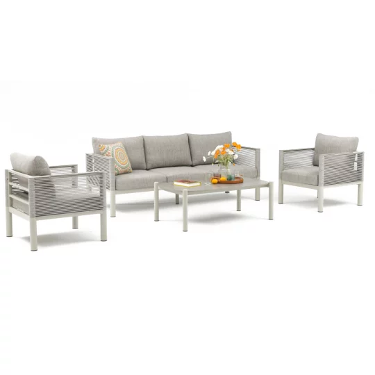 Zestaw GENEVA CAFFE GREY - Zdjęcie 2