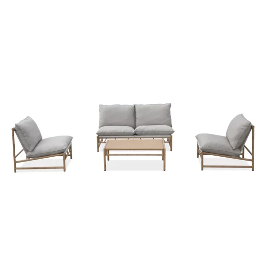Zestaw MAKANI CAFFE GREY/BEIGE - Zdjęcie 6