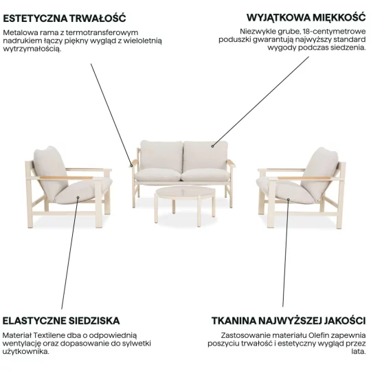 Zestaw SOLDEN CAFFE - Zdjęcie 4
