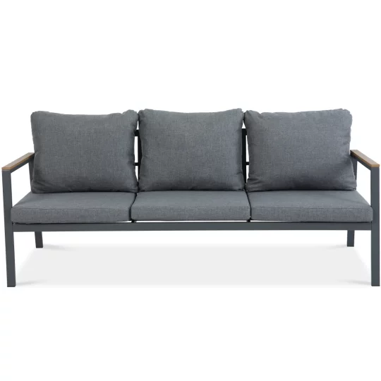 Zestaw EDISON DINING DARK GREY - Zdjęcie 6