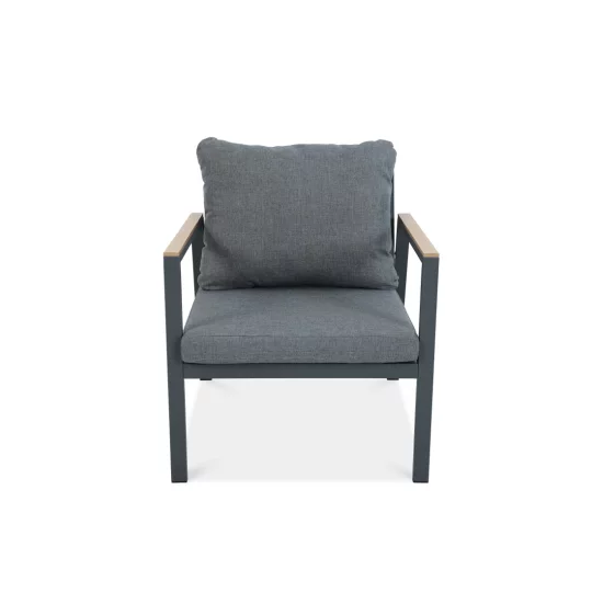Zestaw EDISON DINING DARK GREY - Zdjęcie 8