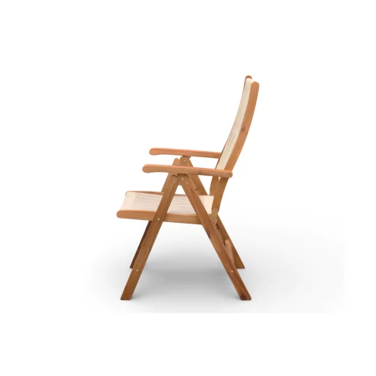 Zestaw AKADIA ROPE DINING 210/8 ACACIA WOOD - Zdjęcie 8