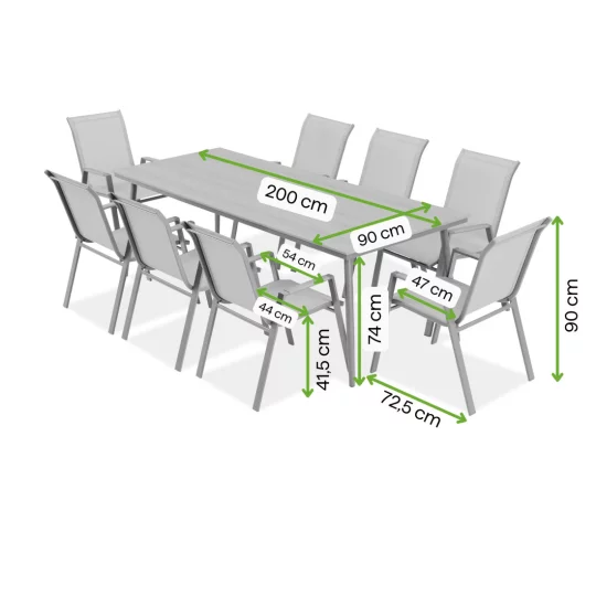 Zestaw NOVA DINING 8+1 - Zdjęcie 6