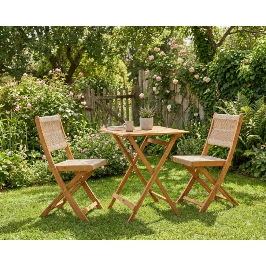 Zestaw SOMA BALCONY ACACIA WOOD - Zdjęcie 2
