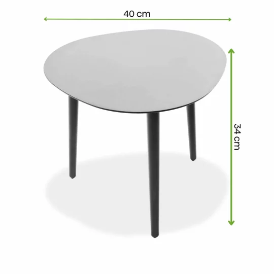 Stolik AQUALIS 40 GREY - Zdjęcie 3