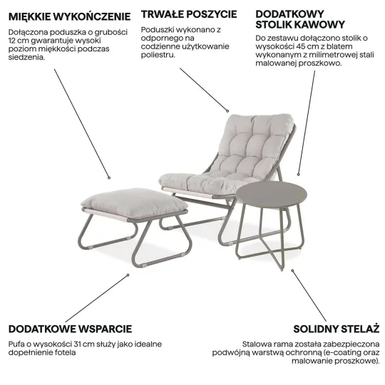 Zestaw VISTA RELAX PLUS - Zdjęcie 3
