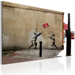 Obraz - Zakaz gry w piłkę (Banksy)