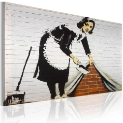 Obraz - Sprzątaczka (Banksy)