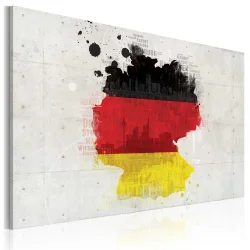 Obraz - Mapa Niemiec