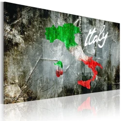 Obraz - Artystyczna mapa Włoch