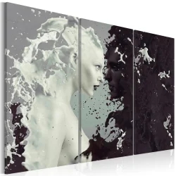 Obraz - Black or white? - triptych