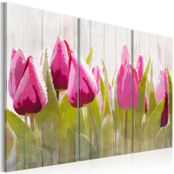 Obraz - Wiosenny bukiet tulipanów