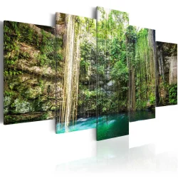 Obraz - Wodospad drzew