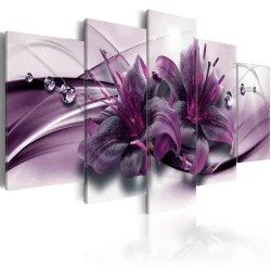 Obraz - Fioletowa lilia