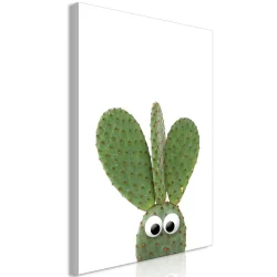 Obraz - Uszaty kaktus (1-częściowy) pionowy