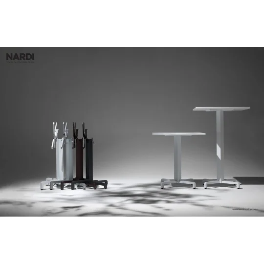 Podstawa stołowa, składana, aluminiowa NARDI IBISCO - Zdjęcie 2