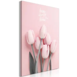 Obraz - Sześć tulipanów (1-częściowy) pionowy