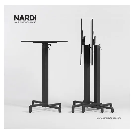 Podstawa stołowa, składana, aluminiowa NARDI IBISCO HIGH - Zdjęcie 4
