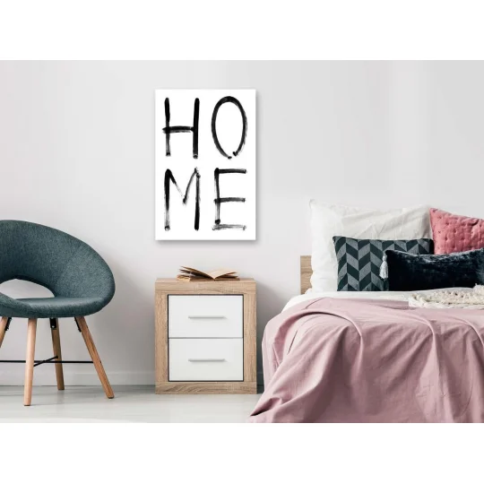 Obraz - Home ekspresja (1-częściowy) pionowy - Zdjęcie 2