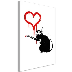 Obraz - Love Rat (1-częściowy) pionowy