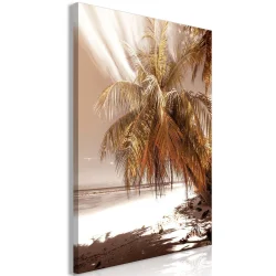 Obraz - Palmowy cień (1-częściowy) pionowy