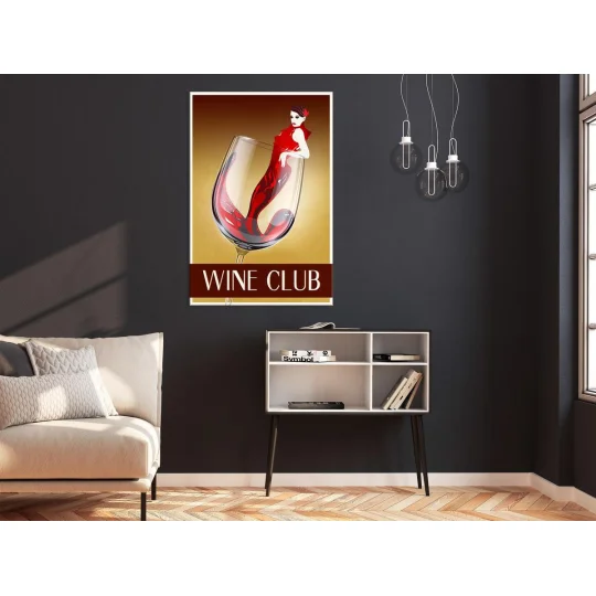 Obraz - Wine Club (1-częściowy) pionowy - Zdjęcie 2