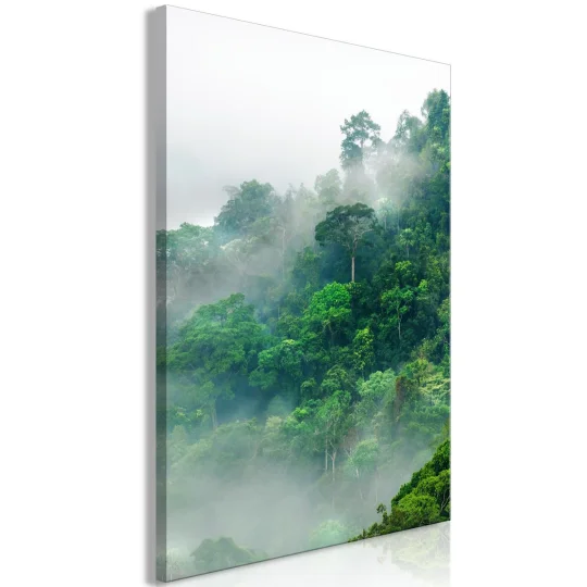 Obraz - Soczysty las (1-częściowy) pionowy