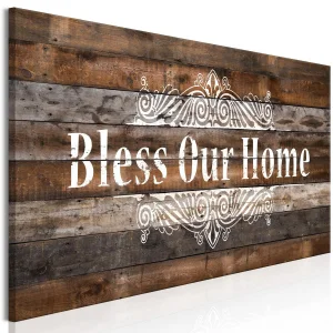 Obraz - Bless Our Home (1-częściowy) wąski