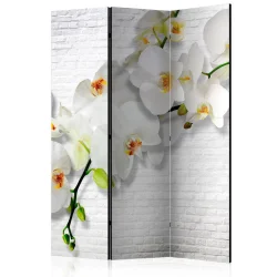 Parawan 3-częściowy - Miejska orchidea [Room Dividers]