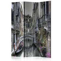 Parawan 3-częściowy - Romantyczna Wenecja [Room Dividers]