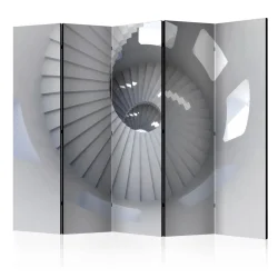 Parawan 5-częściowy - Spiralne schody II [Room Dividers]