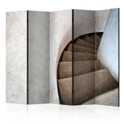 Parawan 5-częściowy - Kręte schody II [Room Dividers]