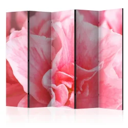 Parawan 5-częściowy - Różowe kwiaty azalii II [Room Dividers]