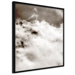Plakat w ramie - Chmury