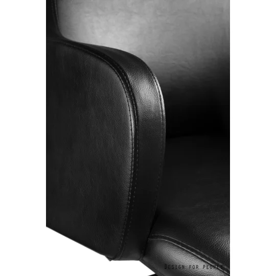 Fotel biurowy UNIQUE BLOSSOM skóra naturalna - Zdjęcie 4