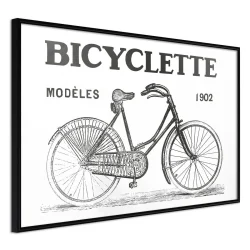 Plakat w ramie - Bicyklet