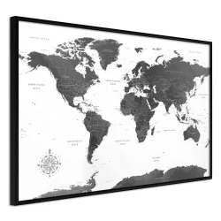 Plakat w ramie - Świat w czerni i bieli