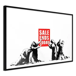 Plakat w ramie - Banksy: Sale Ends