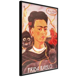Plakat w ramie - Frida Khalo – Autoportret
