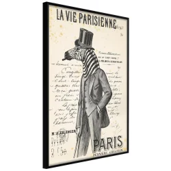 Plakat w ramie - Paryskie Życie