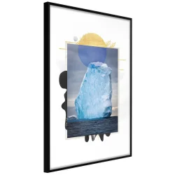 Plakat w ramie - Wierzchołek góry lodowej