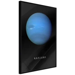 Plakat w ramie - Układ słoneczny: Neptun
