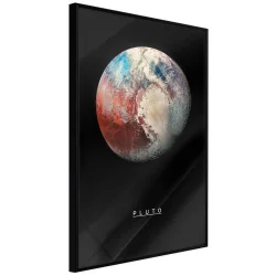 Plakat w ramie - Układ słoneczny: Pluton