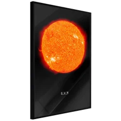 Plakat w ramie - Układ słoneczny: Słońce